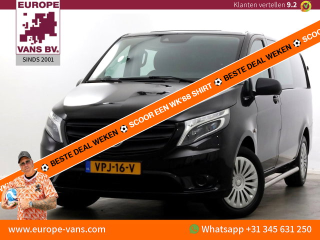 Mercedes-Benz Vito - 116 CDI 163pk 9G Automaat Lang D.C. 4x4 ZG2 ACC/LED/Navi/Camera 06-2022