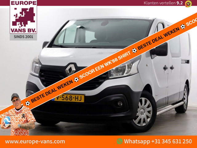 Renault Trafic - 1.6 dCi 145pk E6 L2H1 D.C. Comfort Airco/Camera/2x Schuifdeur 07-2017