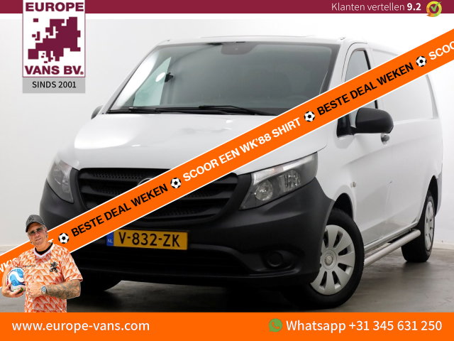 Mercedes-Benz Vito - 111 CDI 115pk E6 XL Extra Lang Airco/Camera/Achterklep 06-2019