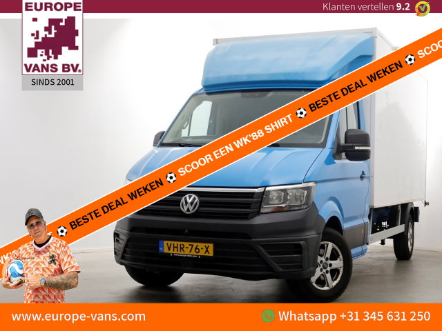 Volkswagen Crafter - 35 2.0 TDI E6 Bakwagen met achterdeuren 2-Persoons 12-2020