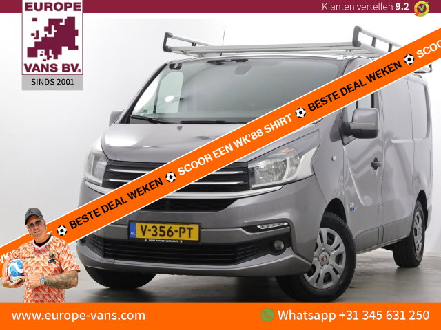 Fiat Talento - 1.6 MultiJet 125pk E6 L1H1 SX Navi/Camera/Imperiaal MARGE BTW-VRIJ 06-2018