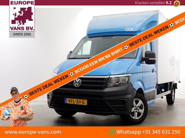 Volkswagen Crafter - 35 2.0 TDI E6 Bakwagen met achterdeuren 2-Persoons 03-2020
