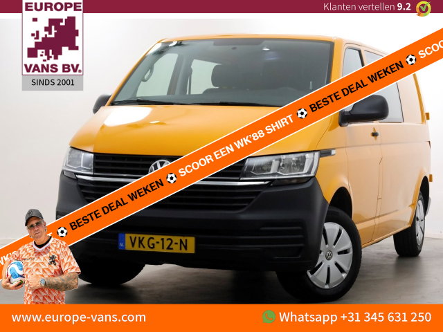 Volkswagen Transporter - T6.1 2.0 TDI Lang D.C. Airco/Cruise Control 04-2021