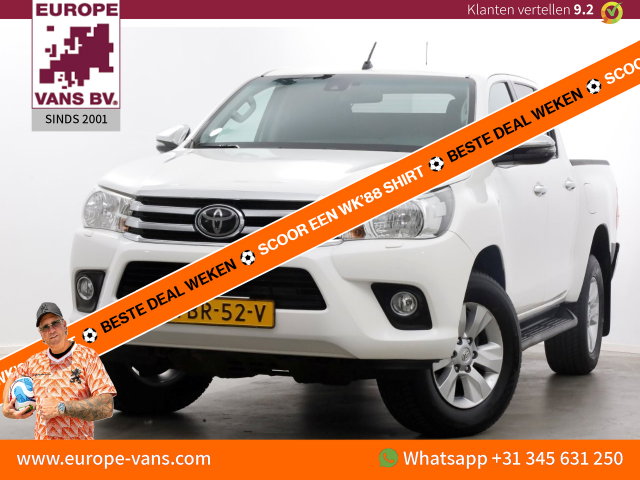 Toyota Hilux - 2.4 D-4D-F 150pk E6 4WD 4x4 Double Cab Automaat 08-2019