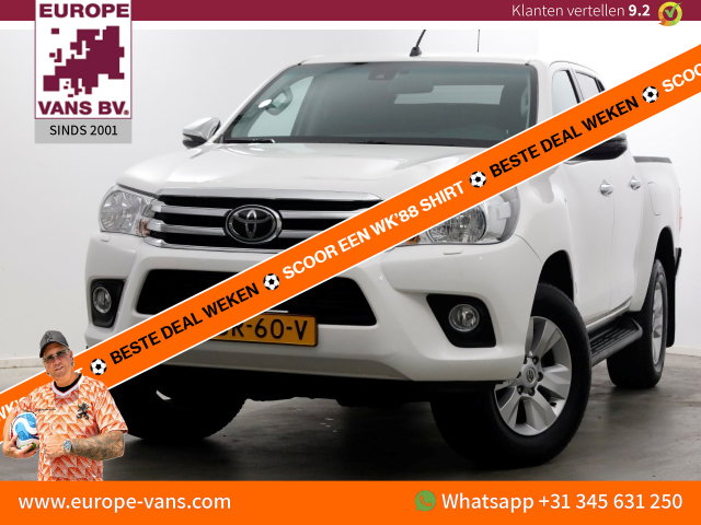 Toyota Hilux - 2.4 D-4D-F 150pk E6 4WD 4x4 Double Cab Automaat 08-2019