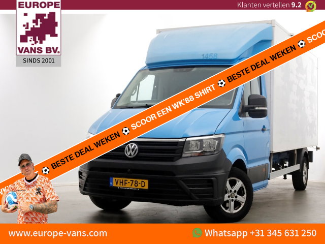 Volkswagen Crafter - 35 2.0 TDI E6 Bakwagen met achterdeuren 2-Persoons 10-2020
