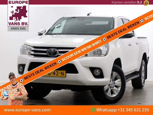 Toyota Hilux - 2.4 D-4D-F 150pk E6 4WD 4x4 Double Cab Automaat 03-2020