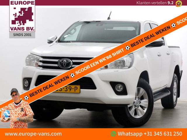 Toyota Hilux - 2.4 D-4D-F 150pk E6 4WD 4x4 Double Cab Automaat 08-2019