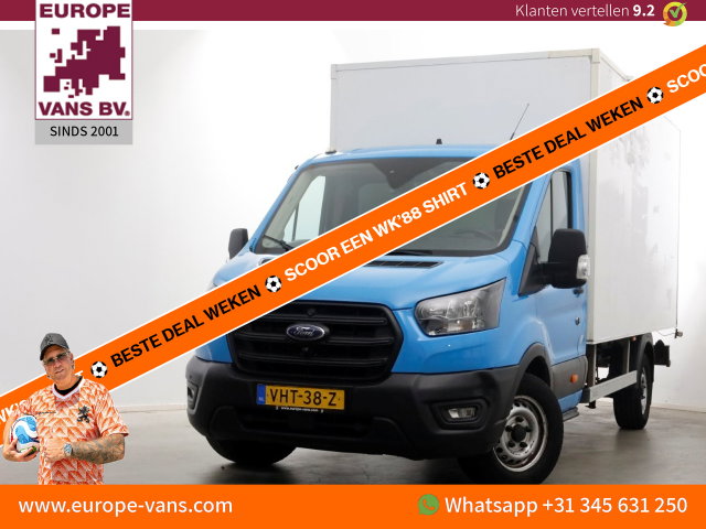 Ford Transit - 350 2.0 TDCI 130pk Bakwagen met achterdeuren 2-Persoons 12-2020