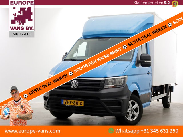 Volkswagen Crafter - 35 2.0 TDI E6 Bakwagen met achterdeuren 2-Persoons 10-2020