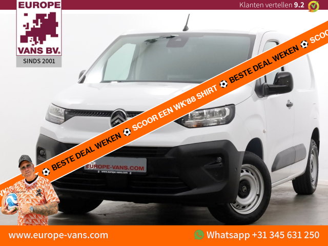 Citroën Berlingo - 1.2 PureTech 110pk Benzine Airco/Navi/Camera/3 Persoons 07-2024