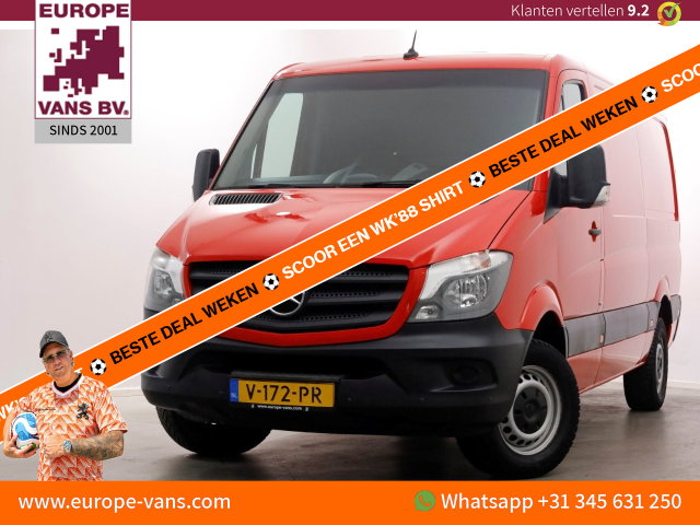 Mercedes-Benz Sprinter - 314 CDI 143pk E6 L2H1 Airco/Navi/Trekhaak 2800kg 06-2018