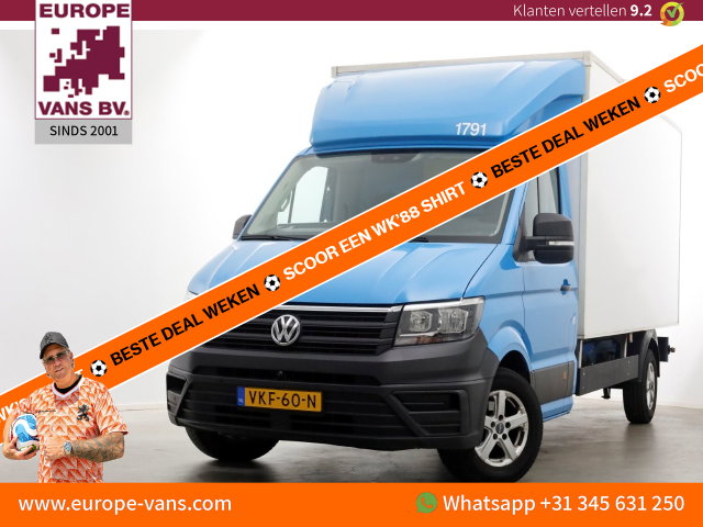 Volkswagen Crafter - 35 2.0 TDI E6 Bakwagen met achterdeuren 2-Persoons 04-2021