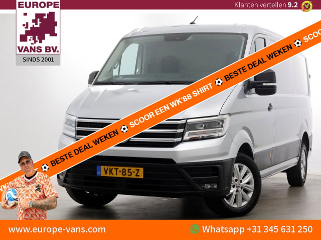 Volkswagen Crafter - 35 2.0 TDI 177pk DSG-Automaat L3H2 (L2H1) Highline LED/ACC/Trekhaak 3500kg 08-2021