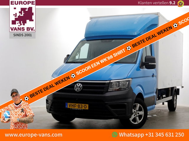 Volkswagen Crafter - 35 2.0 TDI E6 Bakwagen met achterdeuren 2-Persoons 10-2020