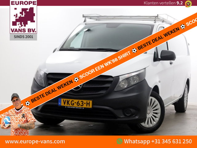 Mercedes-Benz Vito - 114 CDI 136pk RWD 9G Automaat XL Extra Lang Airco/Navi/Camera 04-2021