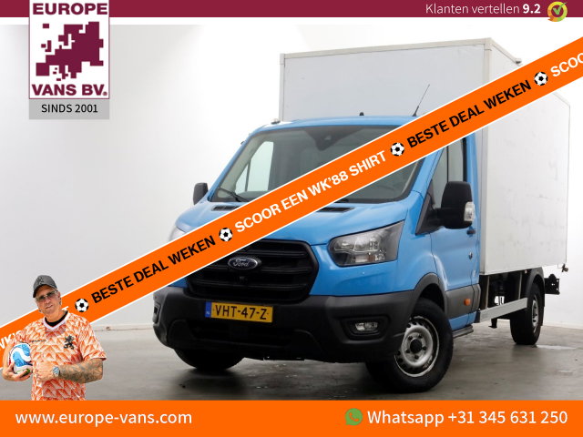 Ford Transit - 350 2.0 TDCI 130pk E6 Bakwagen met achterdeuren 2-Persoons 12-2020