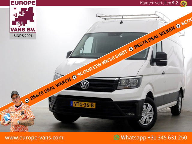 Volkswagen Crafter - 35 2.0 TDI 140pk L3H3 (L2H2) Comfortline Airco/Navi/Imperiaal 01-2023