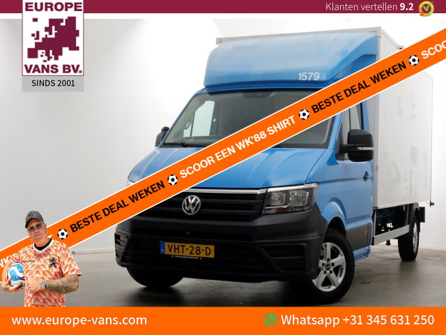 Volkswagen Crafter - 35 2.0 TDI E6 Bakwagen met achterdeuren 2-Persoons 10-2020