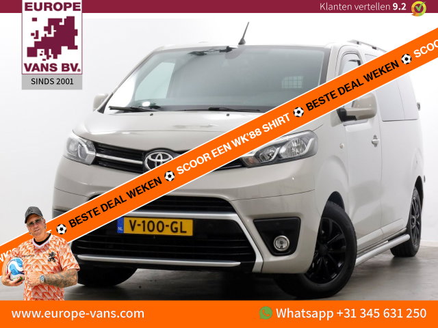Toyota ProAce - 1.6 D-4D E6 Automaat Professional M Airco/Navi/Camera MARGE BTW-VRIJ 05-2017