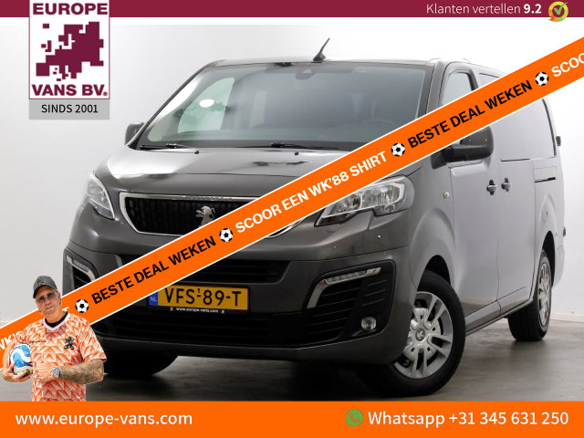Peugeot Expert - 2.0 BlueHDI 180pk Automaat Lang D.C. Navi/Camera/2x Schuifdeur 03-2020