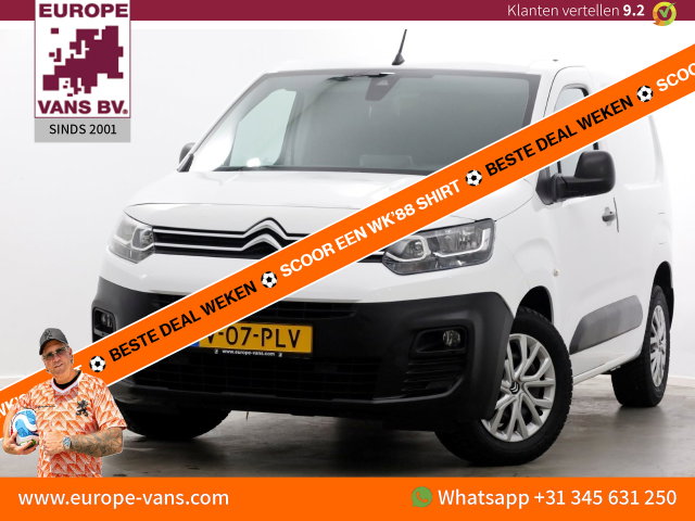 Citroën Berlingo - 1.2 PureTech 130pk Benzine Automaat Airco/Navi/Camera/3Pers. 11-2020