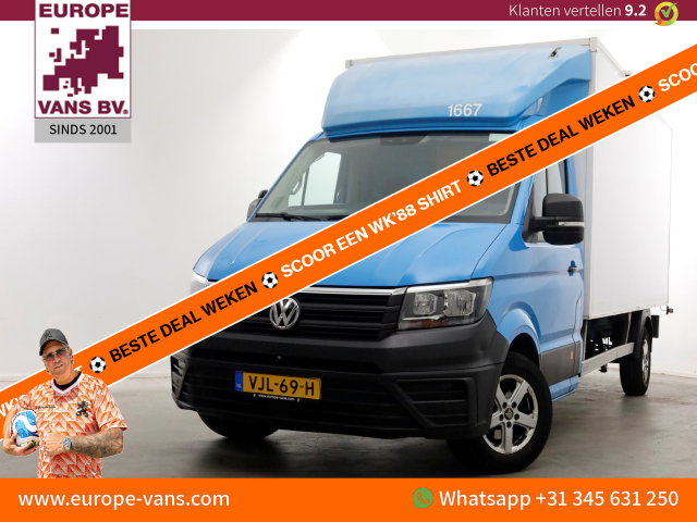 Volkswagen Crafter - 35 2.0 TDI E6 Bakwagen met achterdeuren 2-Persoons 03-2021