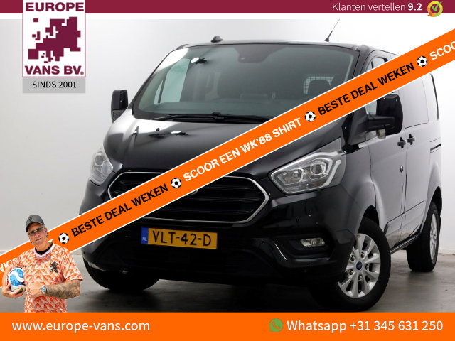 Ford Transit Custom - 2.0 TDCI 130pk L1H1 Automaat D.C. Limited Airco/Navi/2x Schuifdeur 10-2021