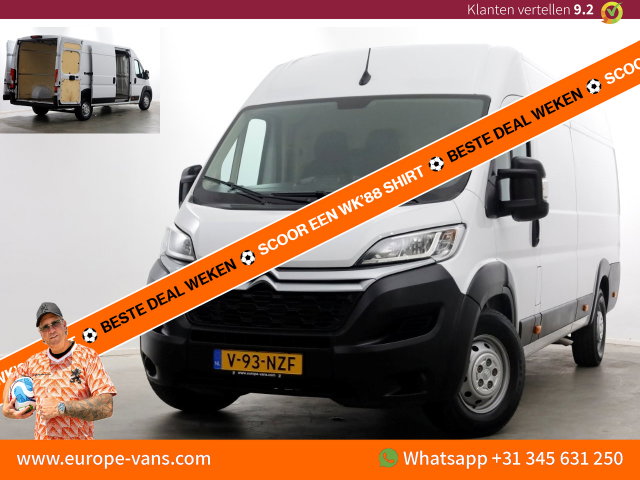 Citroën Jumper - 2.2 BlueHDi 165pk L4H2 Airco/Navi/Camera 06-2024