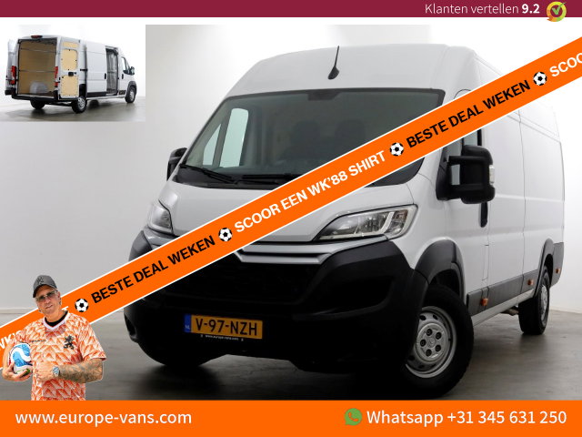 Citroën Jumper - 2.2 BlueHDi 165pk L4H2 Airco/Navi/Camera 06-2024