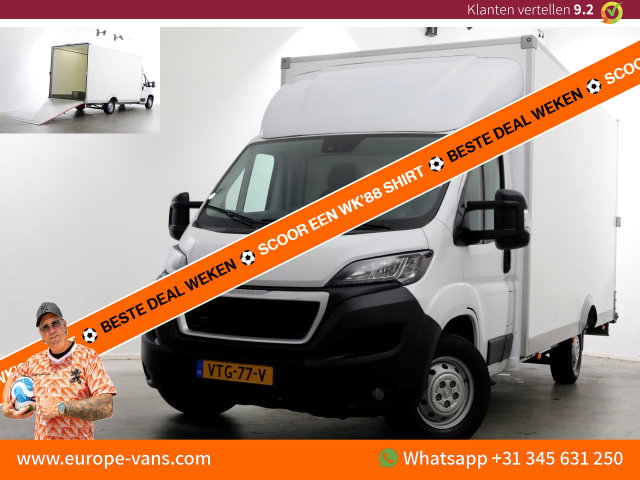 Peugeot Boxer - 2.2 BlueHDi 165pk Durisotti Lowliner Bakwagen met laadklep 01-2023