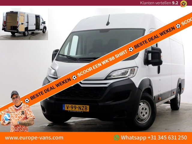 Citroën Jumper - 2.2 BlueHDi 165pk L4H2 Airco/Navi/Camera 05-2024