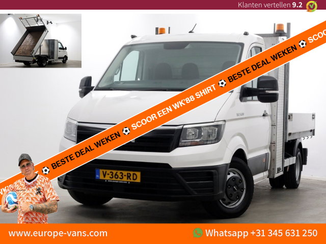 MAN TGE - 5.180 2.0 177pk E6 L2H1 Kipper Dubbel Lucht Trekhaak 3500kg 06-2018