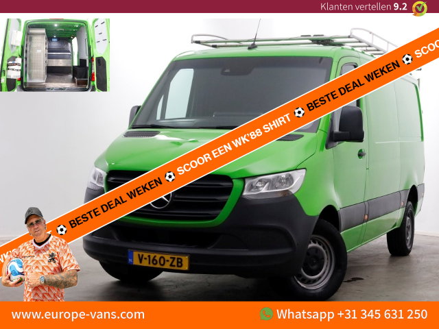 Mercedes-Benz Sprinter - 314 CDI 143pk L2H1 RWD 7G Automaat Airco/Navi/Camera 06-2019