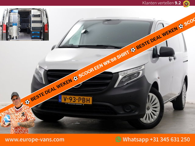 Mercedes-Benz Vito - 114 CDI 136pk Compact 9G Automaat 2x Schuifdeur/LED/Camera/Inrichting 11-2022