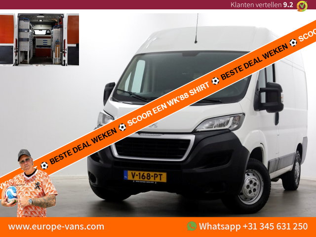Peugeot Boxer - 2.0 BlueHDI E6 130pk L1H2 Premium Navi/Camera/Inrichting 06-2018