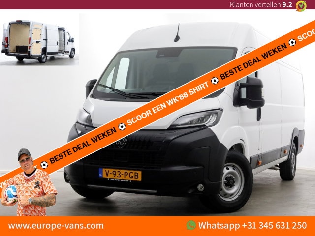 Peugeot Boxer - 2.2 BlueHDi 180pk Automaat L4H2 LED/ACC/Navi/Camera 11-2024