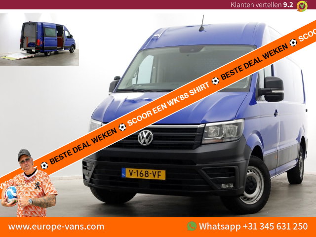 Volkswagen Crafter - 35 2.0 TDI E6 L3H3 (L2H2) Comfortline Airco/Camera Laadklep 05-2019