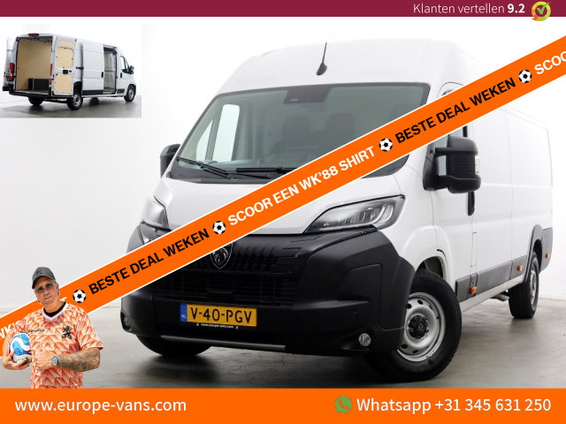 Peugeot Boxer - 2.2 BlueHDi 180pk Automaat L4H2 LED/ACC/Navi/Camera 11-2024