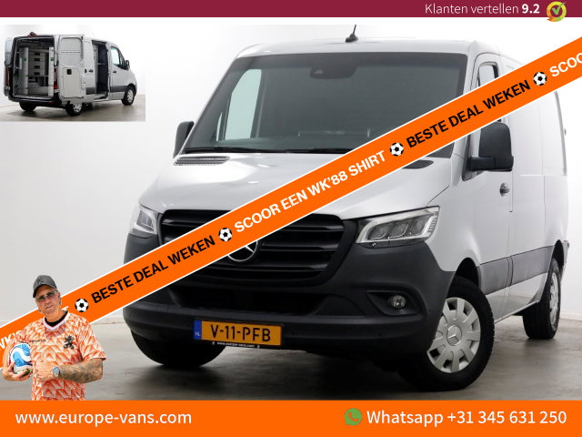 Mercedes-Benz Sprinter - 314 CDI 143pk 9G Automaat L1H1 LED/ACC/Camera/Inrichting 10-2020