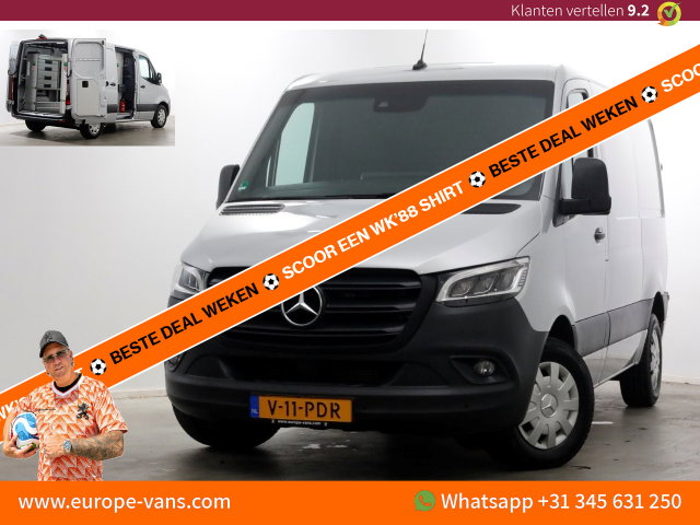 Mercedes-Benz Sprinter - 314 CDI 143pk E6 9G Automaat L1H1 LED/ACC/Camera/Inrichting 12-2020