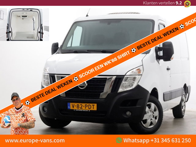 Nissan NV400 - / Master 2.3 dCi 150pk L1H1 Automaat Koelwagen Airco/Camera 09-2022