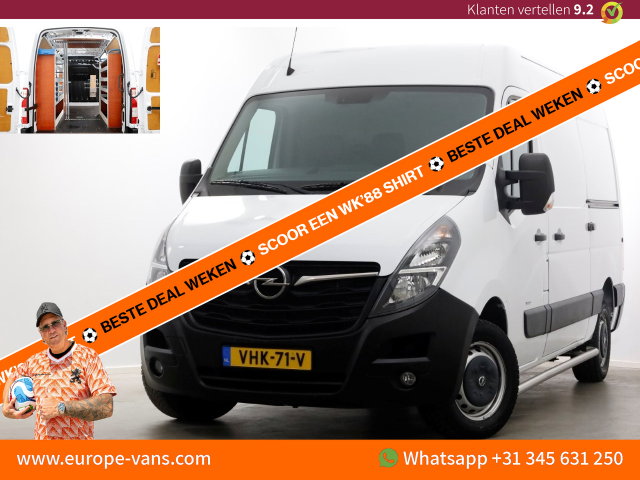 Opel Movano - 2.3 Turbo 150pk L2H2 Camera/Inrichting/2x Schuifdeur 11-2020