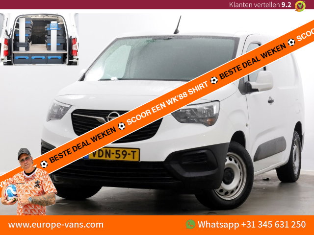 Opel Combo - 1.5D 102pk L2H1 Edition Airco/Cruise Control/Inrichting 11-2019
