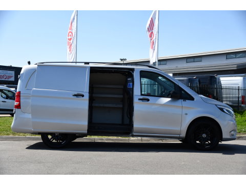 Mercedes-Benz Vito 116 CDI L2 PB Edition Camera, Cruise, Carplay, Stoelverwarming, LED, Automaat, Trekhaak, Standkachel, Multimedia, 164pk, Uniek!