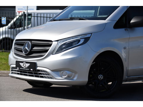 Mercedes-Benz Vito 116 CDI L2 PB Edition Camera, Cruise, Carplay, Stoelverwarming, LED, Automaat, Trekhaak, Standkachel, Multimedia, 164pk, Uniek!