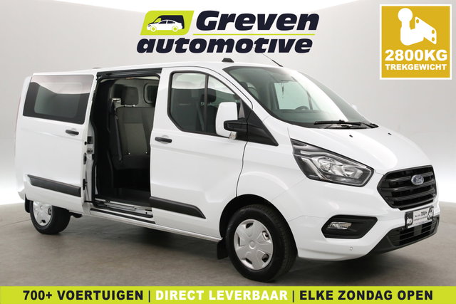 Ford Transit Custom - 2.0 TDCI L2H1 | DC | 2800kg Trekgew. | 6 Zits | Airco | Cruise | Parkeersensoren