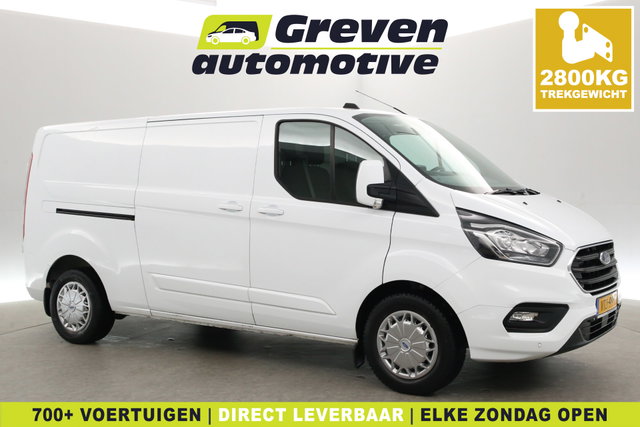 Ford Transit Custom - 2.0 TDCI L2H1 | 2800KG Trekgew. | Trekhaak | Airco | Cruise | Carplay | 3 Zits | Stoelverw. | Parkeersens.
