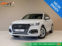 Audi Q5 - 55 TFSI e quattro 2x S-Line / 367pk / Trekhaak / B&O / Rondomzicht camera / Dodehoek herkenning /
