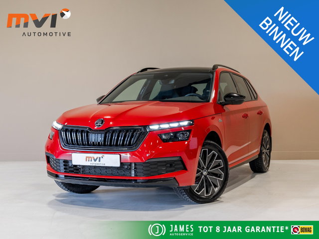 Škoda Kamiq - 1.5 TSI ACT Monte Carlo / 150pk / Panorama dak / Achteruitrij camera / Stoel en stuur verwarming /